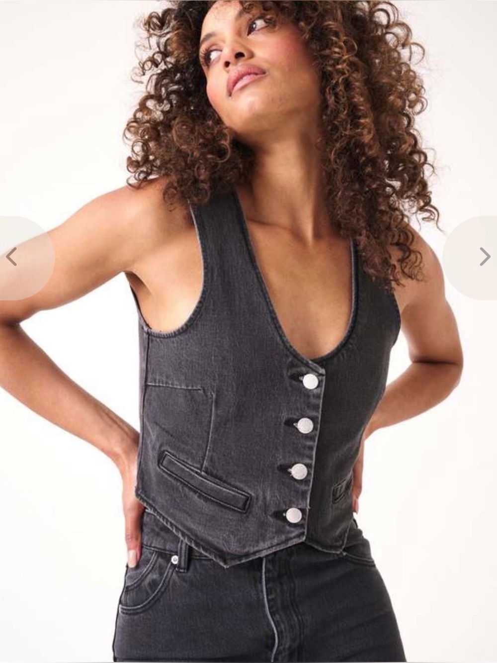 Rolla’s Dallas Black Denim Vest!